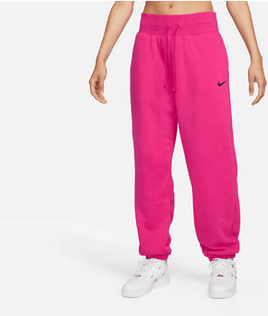 Nike Phoenix Fleece Women's High-Waisted Oversized Sweatpants (DQ5887) fireberry/black