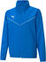 Puma Teamrise All Weather Junior Jacket electric blue lemonade