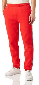 Lacoste Jogger Trainingshosen mit Logostreifen (XH5072) rot