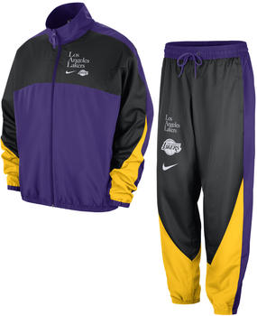 Nike Los Angeles Lakers Starting 5 Courtside NBA Graphic Tracksuit field purple/black/yellow