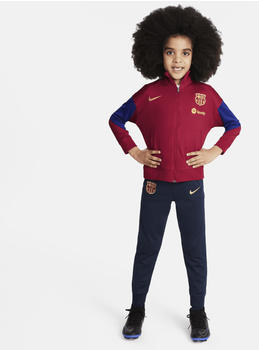 Nike FC Barcelona Strike Dri-FIT Football Knit Tracksuit Kids noble red/deep royal blue/obsidian/club gold