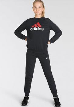 Adidas Essentials Big Logo Tracksuit Kids black/red