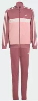 Adidas Kids Essentials 3-Stripes Tiberio Track Suit (IY1797) preloved crimson/semi pink spark/sandy pink