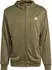 Adidas Essentials Train jacket ( IJ9613) olive strata/pulse lime