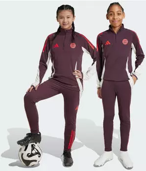 Adidas Kids FC Bayern München Tiro 24 Pants (IS9943) shadow maroon/red – Adidas Kids FC Bayern München Tiro 24 Pants (IS9943) shadow maroon/red: Perfekt für junge Fans