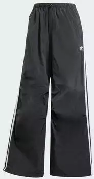 Adidas Woman 3-Stripes Woven Parachute Pants (IY7251) black