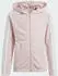 Adidas Kids Essentials 3-Stripes Full-Zip Hooded Jacket (IZ3464) sandy pink/white