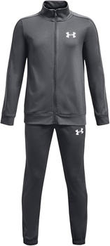 Under Armour UA Knit Tracksuit Youth (1363290) pitch grey/white