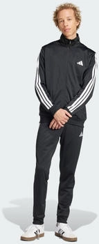 Adidas 3-Streifen Tricot Trainingsanzug schwarz