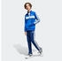 Adidas Tiberio 3-Streifen Tricot Trainingsanzug royal blau weiß glow blau