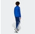 Adidas Tiberio 3-Streifen Tricot Trainingsanzug royal blau weiß glow blau