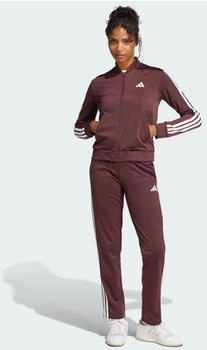 Adidas 3-Streifen Trainingsanzug Aurora ruby