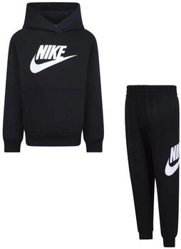 Nike Club Fleece Trainingsanzug schwarz Nike Club Fleece Trainingsanzug schwarz