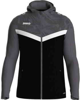 JAKO Kapuzenjacke Iconic Kinder (6824K/801) schwarz