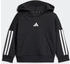 Adidas Sportswear Trainingsanzug I 3S FL HD JOG 2-tlg schwarz weiß
