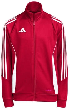 Adidas Tiro Trainingsjacke Kinder IR7502 team power red wei&szlig;