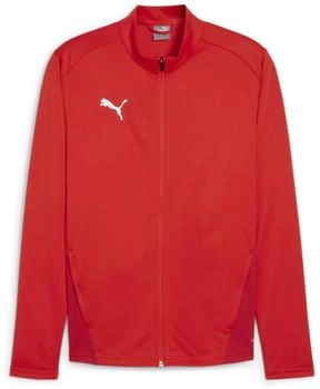Puma teamGOAL Trainingsjacke polyester rot weiss rot