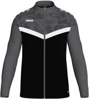 Jako 9324-801-K, Jako Iconic Polyesterjacke Kinder - schwarz/anthrazit - 152