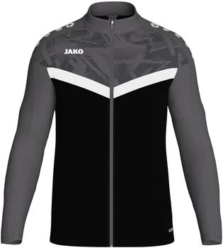 JAKO Polyesterjacke Iconic 9324-801 schwarz anthrazit