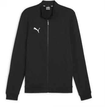 Puma teamGOAL Casual Trainingsjacke schwarz weiß