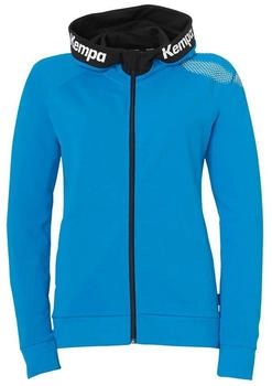 Kempa Core Kapuzenjacke blau schwarz
