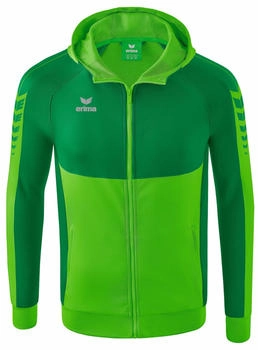 Erima Kinder Trainingsjacke Six Wings 1032208 grün smaragd weiß