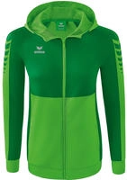 Erima 1032219 44, Erima Trainingsjacke mit Kapuze Six Wings Damen (1032219 44)