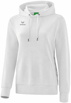 Erima Essential Team Kapuzensweat Damen (2072216) wei&szlig;