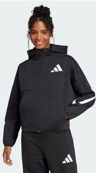 Adidas Z.N.E. Zip-Hoodie Black / White (JC5392)