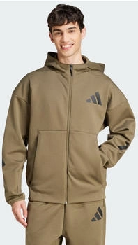 Adidas New Z.N.E. Zip-Hoodie Olive Strata (JD2910)