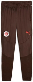 Puma FCSP Training Pants dark chocolate puma red