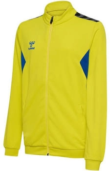Hummel Hmlauthentic Pl Zip Jacket Kinder Trainingsjacke gelb