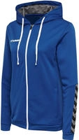 Hummel 2049397045, Hummel Authentic Poly Zip Hoody Damen - blau