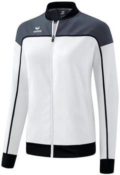 Erima Präsentationsjacke Change 1012316 weiß slate grau schwarz