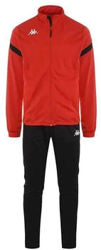 Kappa Dalcito Trainingsanzug rot schwarz