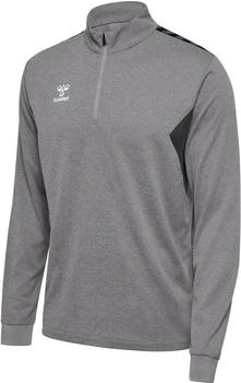 Hummel hmlAUTHENTIC 2-Zip Sweatshirt 2006 grau meliert