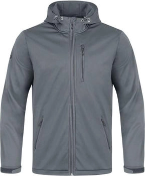 JAKO Softshelljacke Premium 7607-840 steingrau