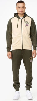 Lonsdale Trainingsanzug STRETTON beige gr&uuml;n