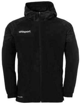 Uhlsport Goal Evo Woven Trainingsjacke Kapuze schwarz anthrazit
