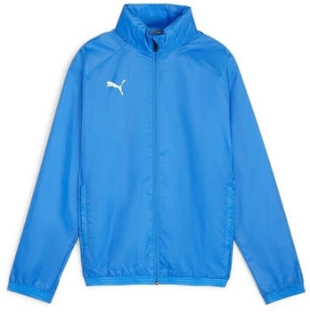 Puma Kinder Allwetterjacke teamGOAL 659045-02 electric blue lemonade weiß