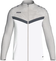 Jako 9324-016-K, Jako Polyesterjacke Iconic Kinder - wei&szlig;/soft grey/anthra light -