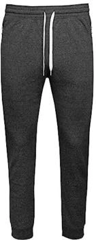 Champion Legacy Authentic Pants Powerblend Terry C-Logo Zip Pocket Rib Cuff Trainingshose filzgrau