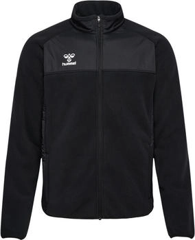 Hummel Fleecejacke hmlGO Seitentaschen Rei&szlig;verschluss schwarz