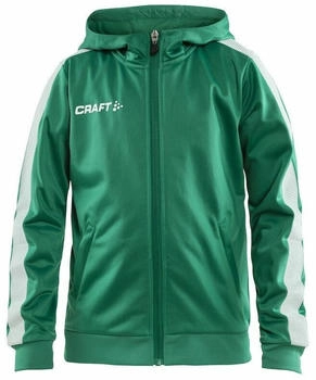 Craft Pro Control Hood Jacke Kinder team grün weiß