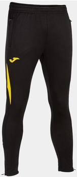 Joma Trainingshose Championship VII lang schwarz gelb