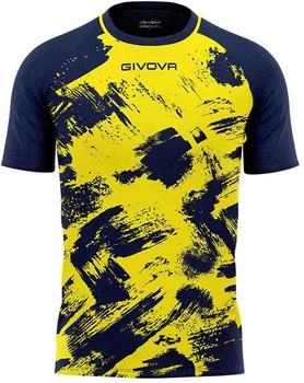 Givova Art Interlock Fluo gelb schwarz