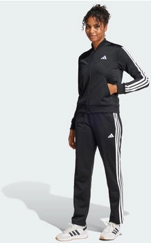 Adidas 3-Streifen Trainingsanzug schwarz