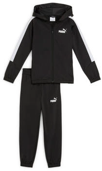 Puma Essentials No Logo Trainingsanzug schwarz