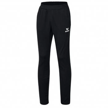 Erima Trainingshose Trainings Pants with Rib 250243 schwarz wei&szlig;
