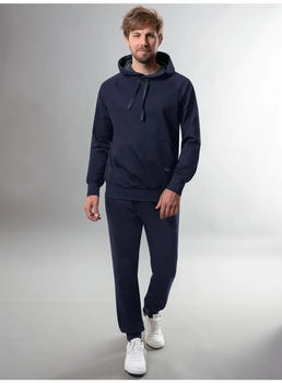 Trigema Jogginganzug aus Biobaumwolle navy